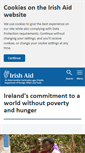 Mobile Screenshot of irishaid.gov.ie